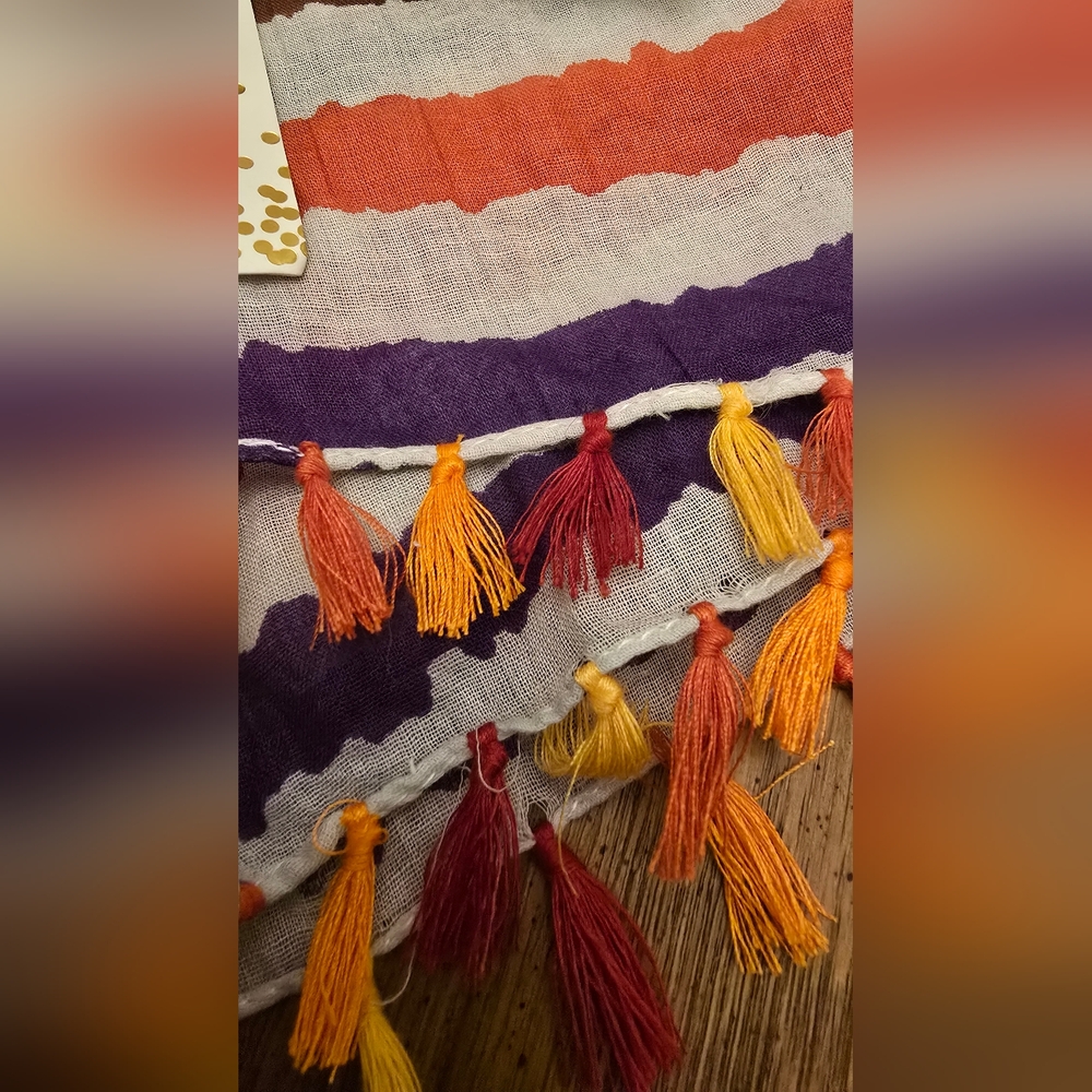 2Chic Colorful Scarf - Picture 3 of 4